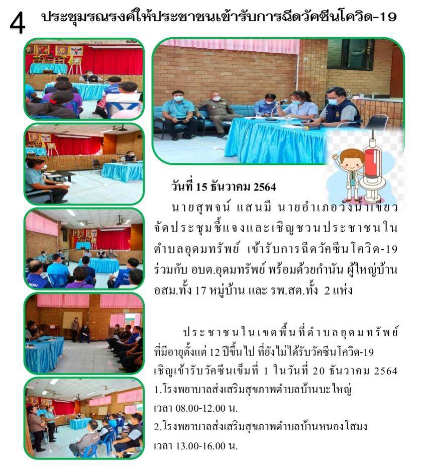 วารสารประประชาสัมพันธ์ ประจำเดือน ธันวาคม 2564