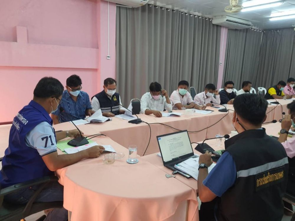 ประชุมคณะกรรมการให้ความช่วยเหลือผู้ประสบภัยพิบัติกรณีฉุกเฉินเหตุอุทกภัยอำเภอวังน้ำเขียว (ก.ช.ภ.อ.)