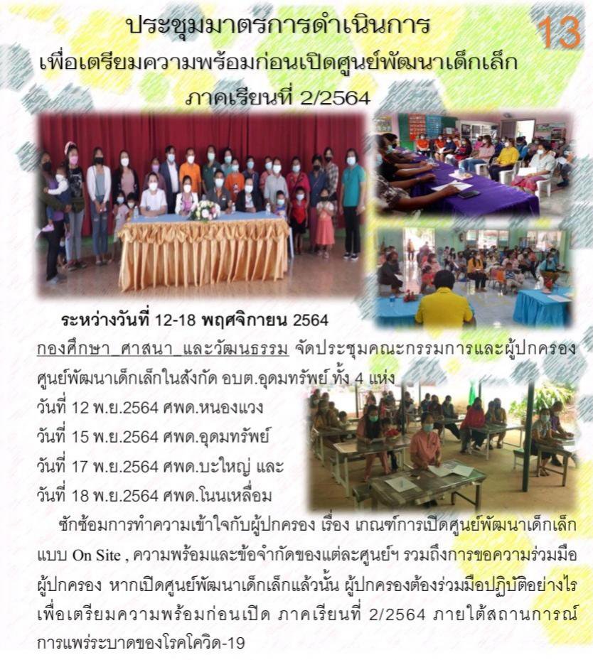 วารสารประจำเดือน พฤศจิกายน 2564