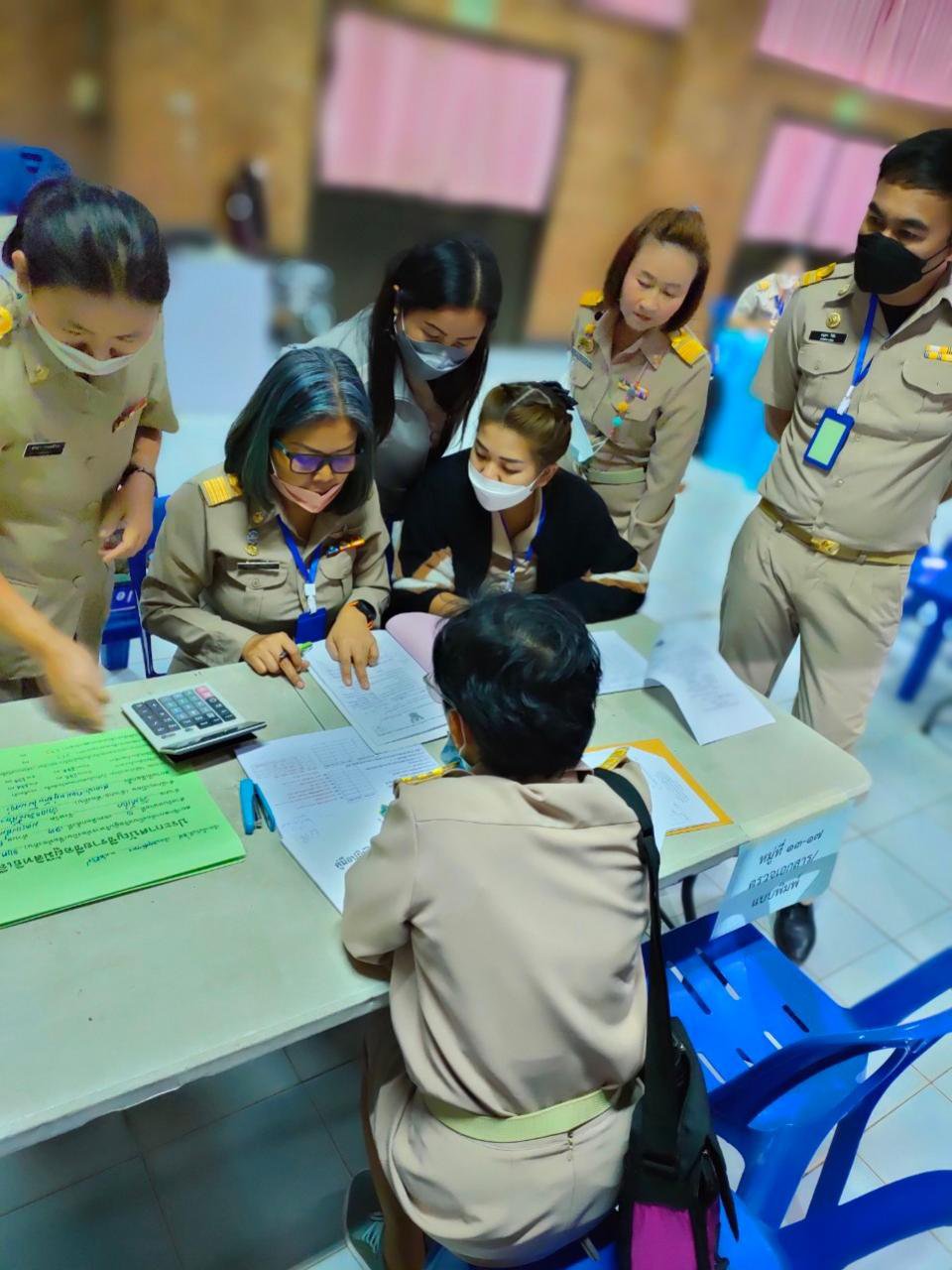 ประมวลภาพการเลือกตั้งสมาชิกสภาและนายก อบต.อุดมทรัพย์