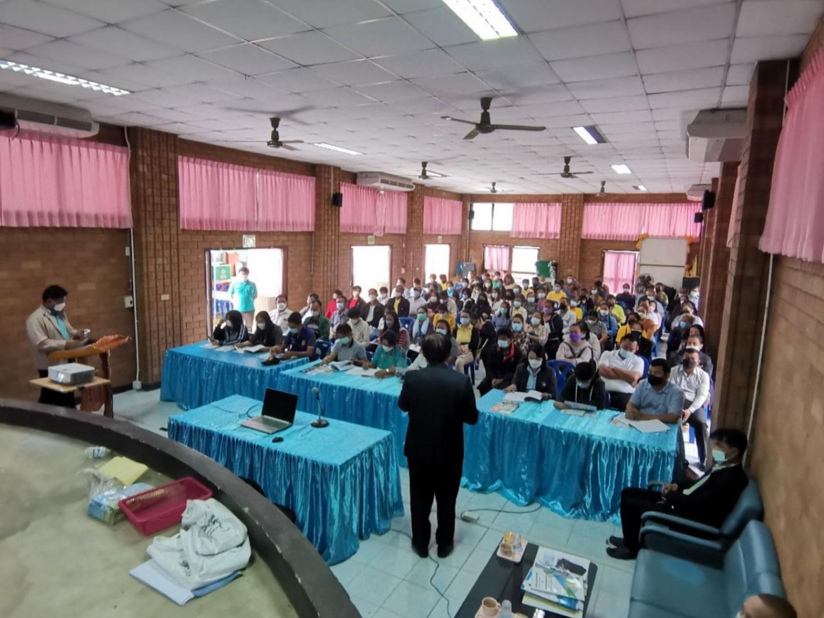 โครงการฝึกอบรมเจ้าพนักงานผู้ดำเนินการเลือกตั้งประจำหน่วยเลือกตั้ง(กปน.)อบต.อุดมทรัพย์