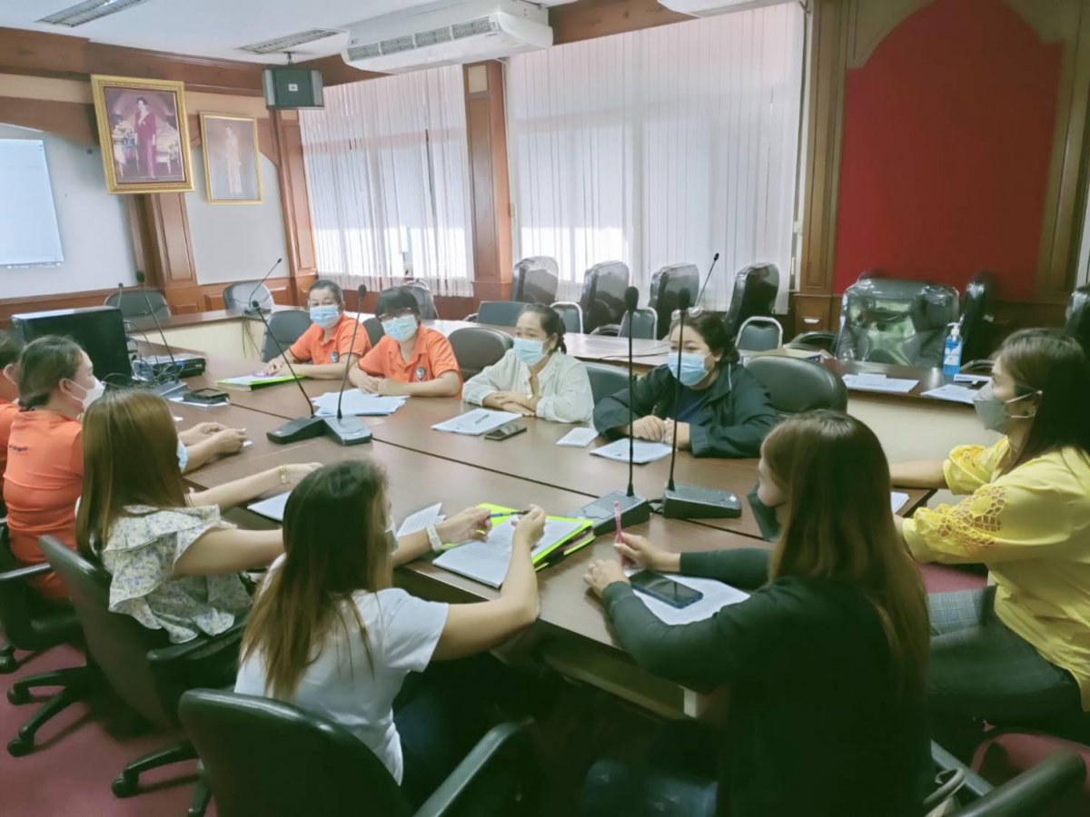 ประชุมกองศึกษาฯเกี่ยวกับมาตรการดำเนินงานก่อนเปิดภาคเรียน ศพด.และแนวทางการรับเงินช่วยเหลือบรรเทาค่าใช้จ่ายด้านการศึกษา