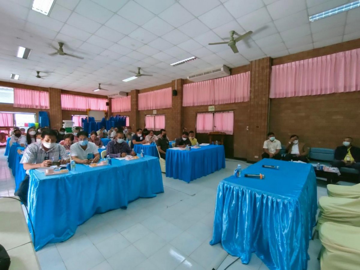 ประชุมเสริมสร้างความรู้ความเข้าใจที่ถูกต้องเกี่ยวกับการเลือกตั้งเชิงสมานฉันท์ในการเลือกตั้ง ส.อบต.และ นายก อบต.