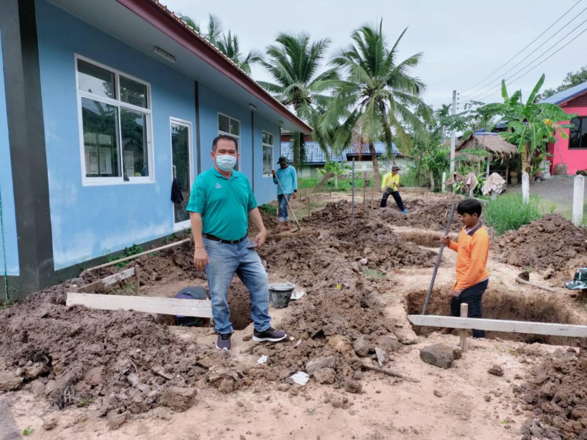 โครงการก่อสร้างอาคารห้องน้ำสุขอนามัยและห้องเตรียมอาหารศูนย์พัฒนาเด็กเล็กบ้านบะใหญ่
