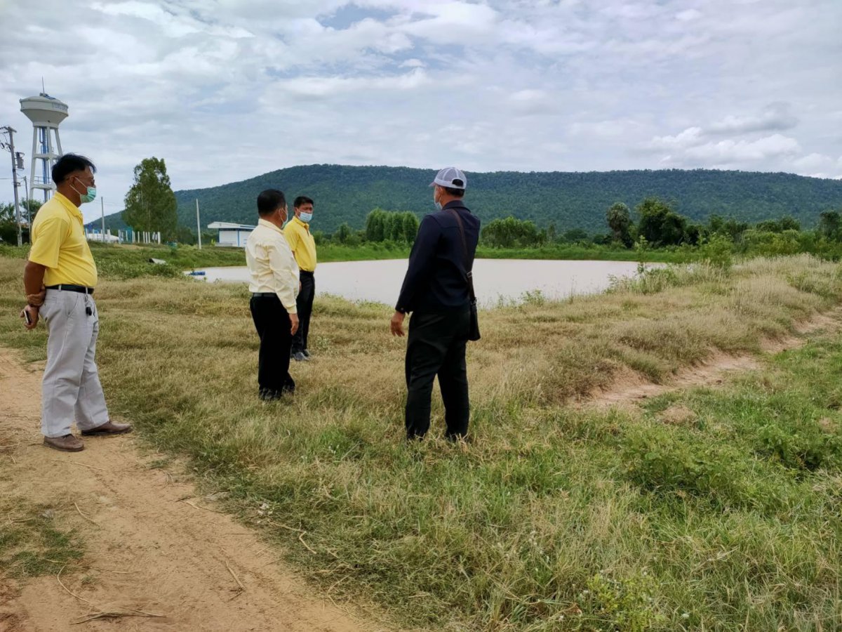 สำรวจโครงการก่อสร้างโครงสร้างพื้นฐาน เส้นทางสัญจรบ้านโนนงิ้ว ม.3