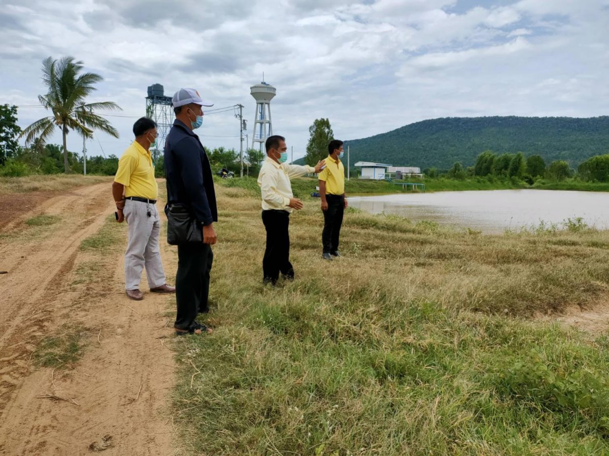 สำรวจโครงการก่อสร้างโครงสร้างพื้นฐาน เส้นทางสัญจรบ้านโนนงิ้ว ม.3