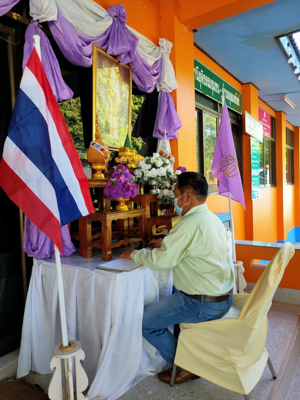 กิจกรรมลงนามถวายพระพรเนื่องในโอกาสวันเฉลิมพระชนมพรรษา พระราชินี 3มิถุนายน2564