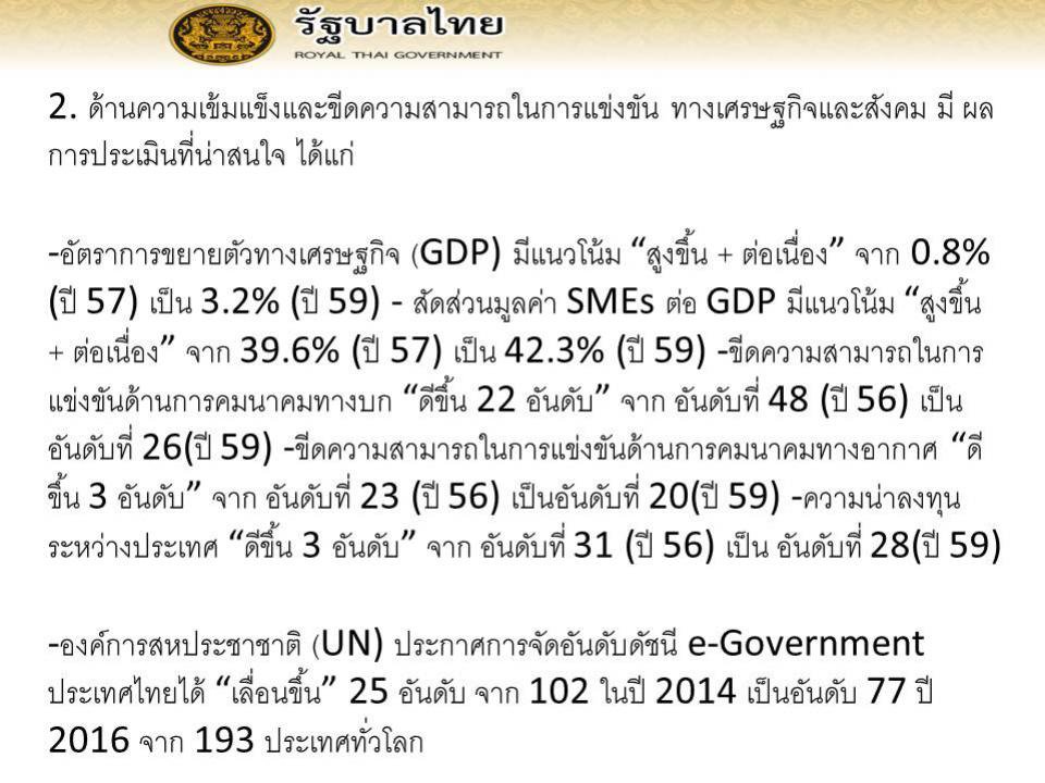 ประชาสัมพันธ์ ผลงานรัฐบาล 2 ปี พล.อ.ประยุทธ์ ในที่ประชุมสภา อบต.อุดมทรัพย์