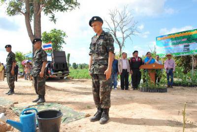 โครงการเฉลิมพระเกียรติปลูกไม้ผลยืนต้นครัวเรือนละต้น 