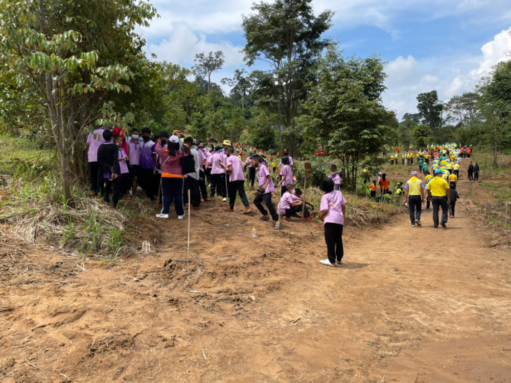 ร่วมโครงการจิตอาสาพระราชทาน "จิตอาสาปลูกป่า เฉลิมพระเกียรติ 90 พรรษา"