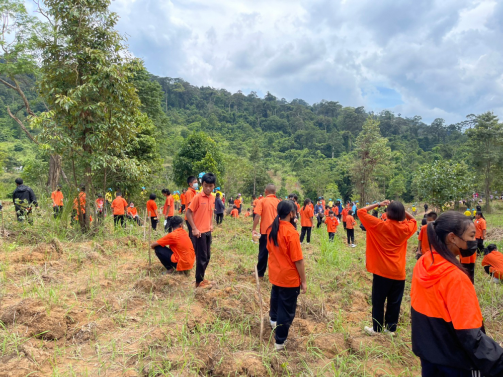 ร่วมโครงการจิตอาสาพระราชทาน "จิตอาสาปลูกป่า เฉลิมพระเกียรติ 90 พรรษา"