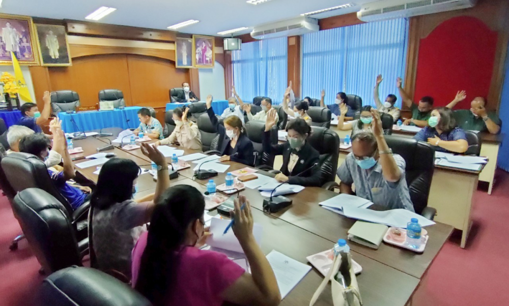 ประชุมคณะกรรมการบริหารกองทุนหลักประกันสุขภาพ อบต.อุดมทรัพย์ พิจารณาโครงการใหม่และอนุมัติงบประมาณโครงการฯ 