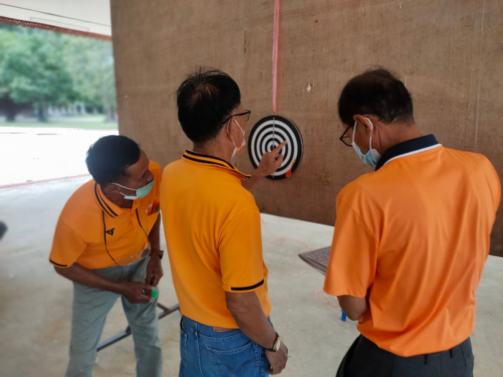 โรงเรียนผู้สูงอายุอุดมทรัพย์บุญวัฒน์ ดำเนินการจัดกิจกรรมการแข่งขันกีฬาสี ณ วัดศิริมังคลาราม(วัดโนนเหลื่อม)