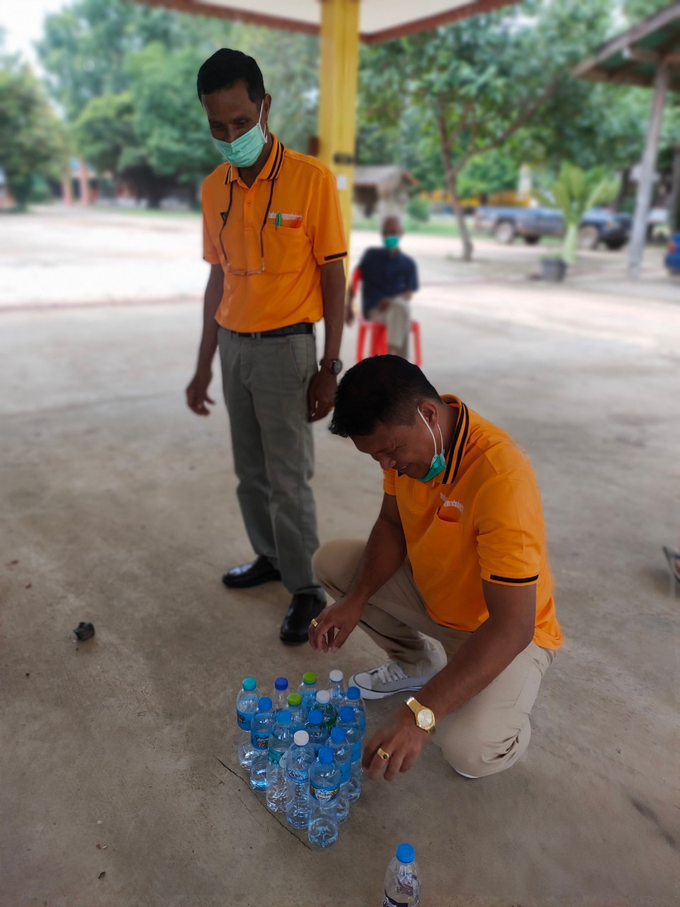 โรงเรียนผู้สูงอายุอุดมทรัพย์บุญวัฒน์ ดำเนินการจัดกิจกรรมการแข่งขันกีฬาสี ณ วัดศิริมังคลาราม(วัดโนนเหลื่อม)