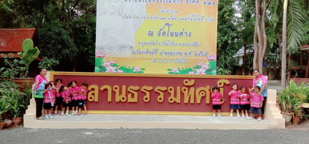 โครงการเด็กปฐมวัยมีคุณธรรม เรียนรู้อย่างสร้างสรรค์ จัดกิจกรรมพัฒนาผู้เรียน ทัศนศึกษาแหล่งเรียนรู้คู่คุณธรรม โดยศูนย์พัฒนาเด็กเล็กในสังกัด อบต.อุดมทรัพย์