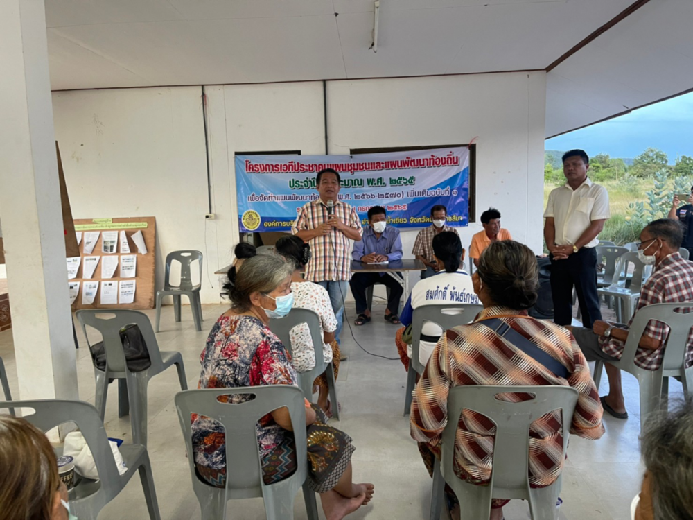 โครงการเวทีประชาคมแผนชุมชนและแผนพัฒนาท้องถิ่น ประจำปีงบประมาณ พ.ศ.2565 (เพื่อจัดทำแผนพัฒนาท้องถิ่น พ.ศ.2566-2570) เพิ่มเติมฉบับที่ 1 องค์การบริหารส่วนตำบลอุดมทรัพย์ อำเภอวังน้ำเขียว จังหวัดนครราสีมา