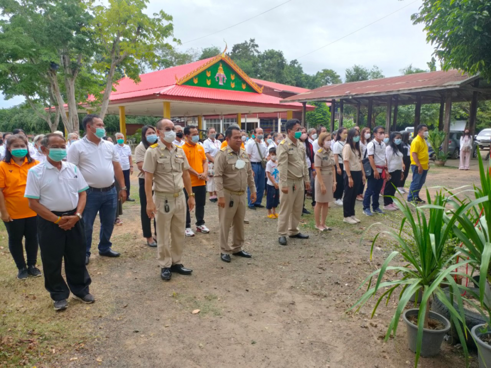  โรงเรียนผู้สูงอายุอุดมทรัพย์บุญวัฒน์ ต้อนรับคณะศึกษาดูงานจากโรงเรียนผู้สูงอายุองค์การบริหารส่วนตำบลขามเฒ่า อ.เมือง จ.นครพนม