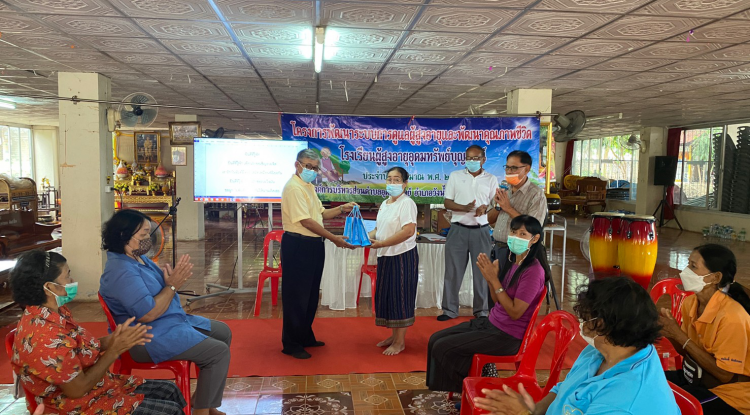 กิจกรรมโรงเรียนผู้สูงอายุอุดมทรัพย์บุญวัฒน์ วันที่ 7 กรกฎาคม 2565