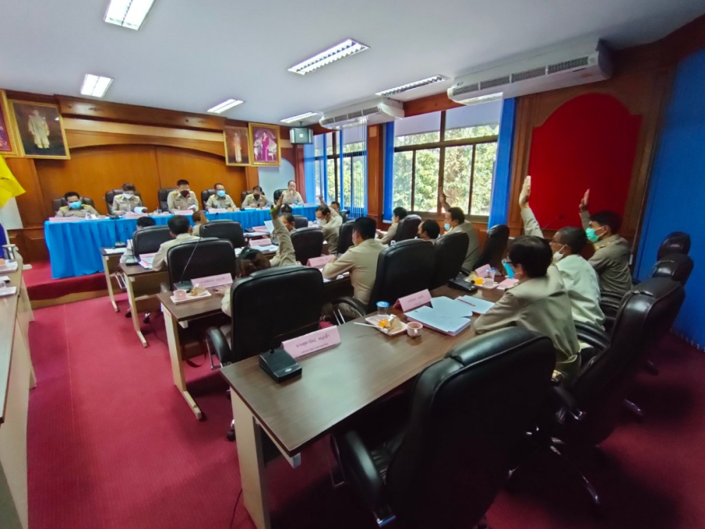 ประชุมสภาองค์การบริหารส่วนตำบลอุดมทรัพย์ สมัยสามัญ สมัยที่ 1 ครั้งที่ 2 ประจำปี 2565