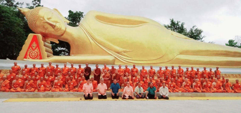 ร่วมพิธีโครงการอุปสมบทหมู่ถวายพระราชกุศลแด่ พระบาทสมเด็จพระบรมชนกาธิเบศร มหาภูมิพลอดุลยเดชมหาราช บรมนาถบพิตร ณ วัดป่าโพธิภาวัน(วัดโนนค่าง)