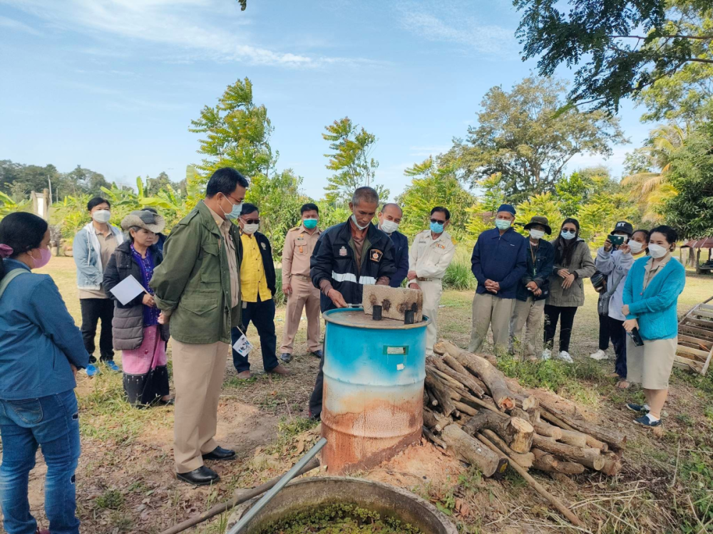 ร่วมกิจกรรม Kick Off  วันดินโลก" (World Soil Day) ปี 2565 ภายใต้ชื่อกิจกรรม  "Great food from good soil for better life awareness week" "ดินดี อาหารดี สุขภาพดี ชีวีมีสุข"