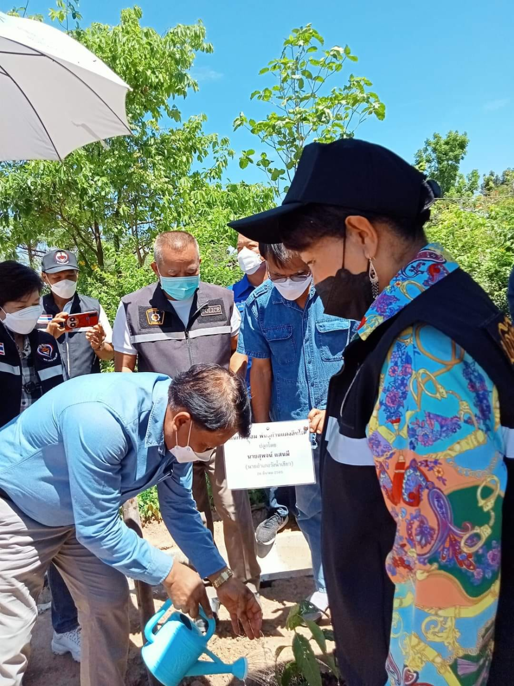 ร่วมในพิธีเปิด สถานีปฏิบัติการ (พิเศษ) ตามแนวศาสตรแห่งพระราชาฯ อนันตรลักษณมงคลแผ่นดิน"ครั้งหนึ่งในชีวิต" (ทำดีเพื่อแผ่นดิน) ณ อุดมทรัพย์วิลเลจฟาร์ม 