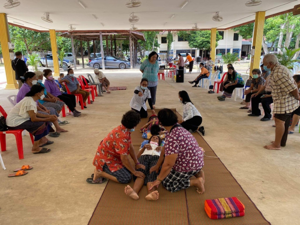 โครงการพัฒนาระบบการดูแลผู้สูงอายุและพัฒนาคุณภาพชีวิต โรงเรียนผู้สูงอายุอุดมทรัพย์บุญวัฒน์ องค์การบริหารส่วนตำบลอุดมทรัพย์ 