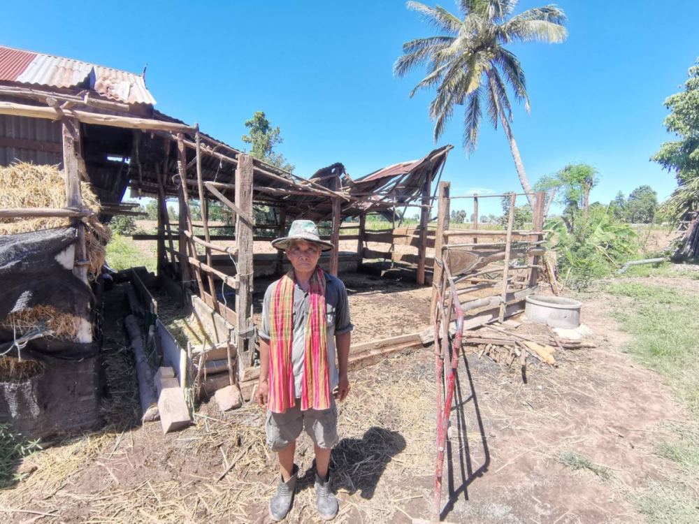 สำรวจและประเมินความเสียหายจากวาตภัย ภายในพื้นที่ตำบลอุดมทรัพย์ 