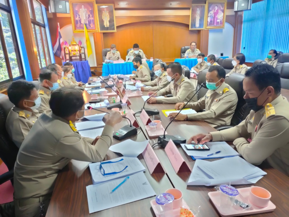 การประชุมสภาองค์การบริหารส่วนตำบลอุดมทรัพย์ สมัยสามัญ สมัยที่ 2 ครั้งที่ 1 ประจำปี 2565 ณ ห้องประชุมสภาองค์การบริหารส่วนตำบลอุดมทรัพย์ (ชั้น 2)