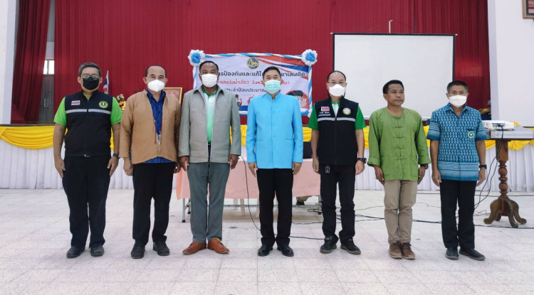 ร่วมในพิธีเปิดการฝึกอบรม "โครงการป้องกันและแก้ไขปัญหายาสพติด ประจำปีงบประมาณ 2566 อำเภอวังน้ำเขียว จังหวัดนครราชสีมา" จำนวน 2 รุ่น