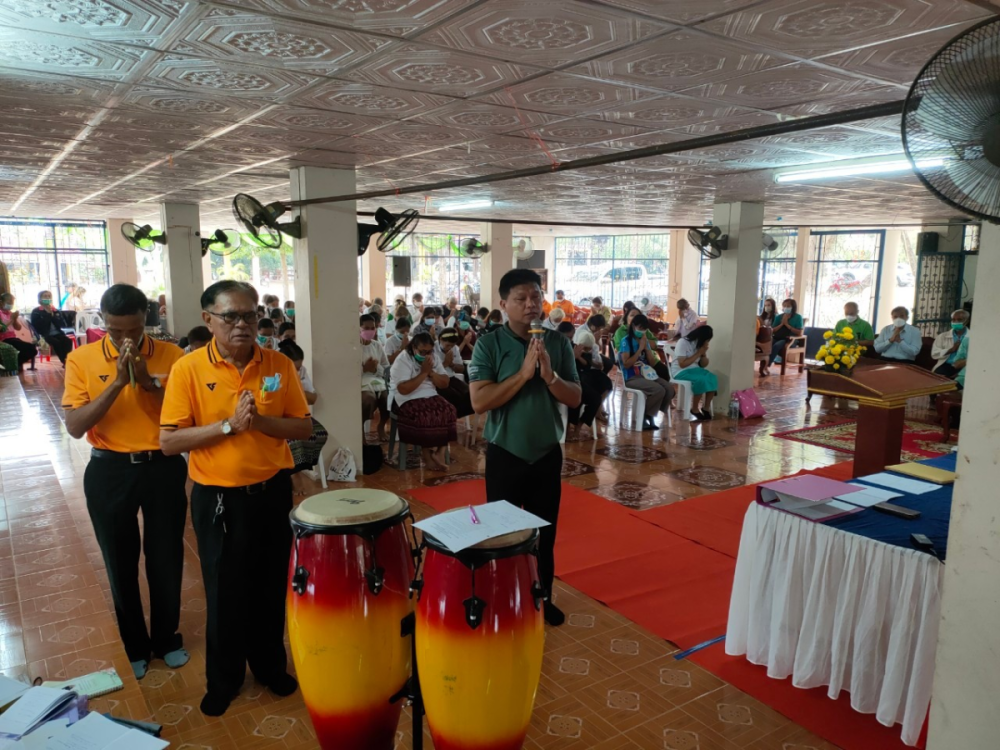 เปิดโครงการอบรมพัฒนาระบบการดูแลผู้สูงอายุและพัฒนาคุณภาพชีวิต โรงเรียนผู้สูงอายุอุดมทรัพย์บุญวัฒน์ ณ วัดศิริมังคลาราม (วัดโนนเหลื่อม) ตำบลอุดมทรัพย์ อำเภอวังน้ำเขียว จังหวัดนครราชสีมา