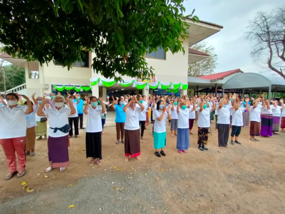 เปิดโครงการอบรมพัฒนาระบบการดูแลผู้สูงอายุและพัฒนาคุณภาพชีวิต โรงเรียนผู้สูงอายุอุดมทรัพย์บุญวัฒน์ ณ วัดศิริมังคลาราม (วัดโนนเหลื่อม) ตำบลอุดมทรัพย์ อำเภอวังน้ำเขียว จังหวัดนครราชสีมา