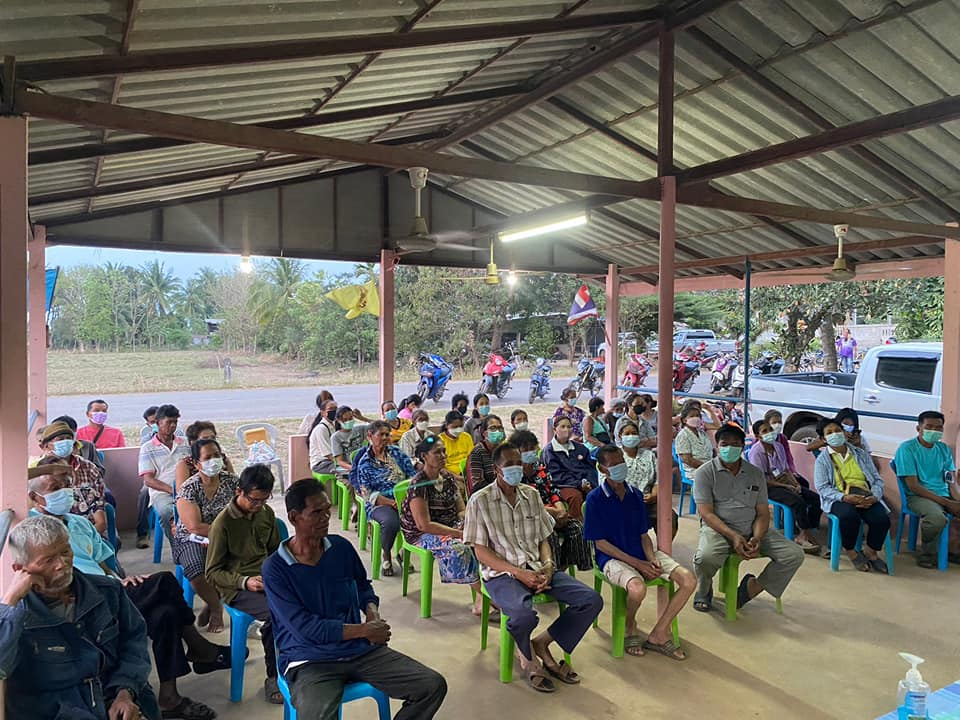  ดำเนินการรณรงค์ติดตามโครงการจัดทำถังขยะเปียกครัวเรือน ในชุมชน ประจำปีงบประมาณ 2566 ณ บ้านหนองโสมง หมู่ที่ 6 ต.อุดมทรัพย์ อ.วังน้ำเขียว จ.นครราชสีมา