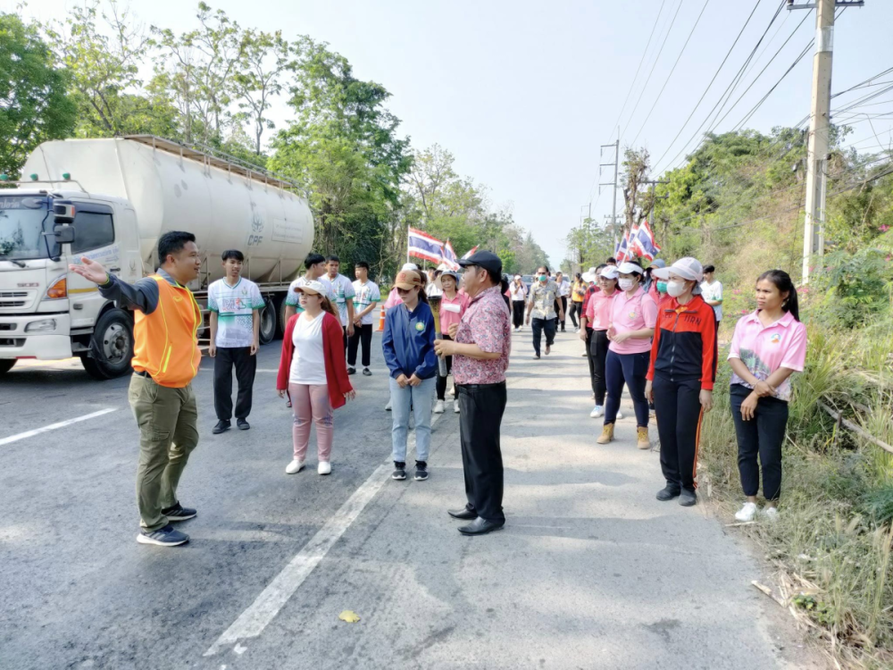 ซักซ้อมเตรียมความพร้อมวิ่งคบไฟเพื่อนำไปประกอบพิธีเปิดงานฉลองวันแห่งชัยชนะของท้าวสุรนารี ประจำปี 2566 (งานย่าโม)