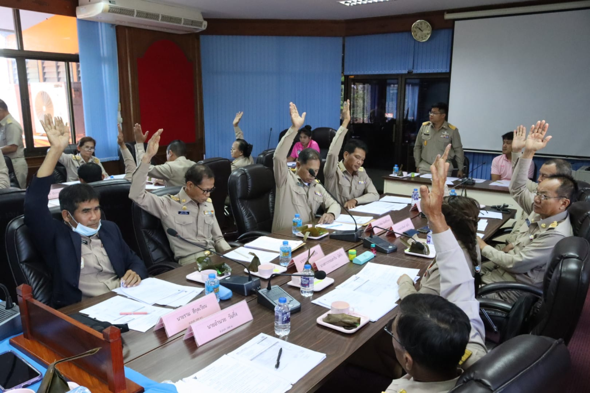 การประชุมสมาชิกสภาองค์การบริหารส่วนตำบลอุดมทรัพย์ สมัยสามัญ สมัยที่ 1 ครั้งที่ 1/2567