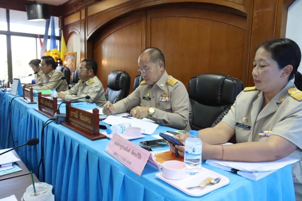 การประชุมสมาชิกสภาองค์การบริหารส่วนตำบลอุดมทรัพย์ สมัยสามัญ สมัยที่ 4 ครั้งที่ 1/2566