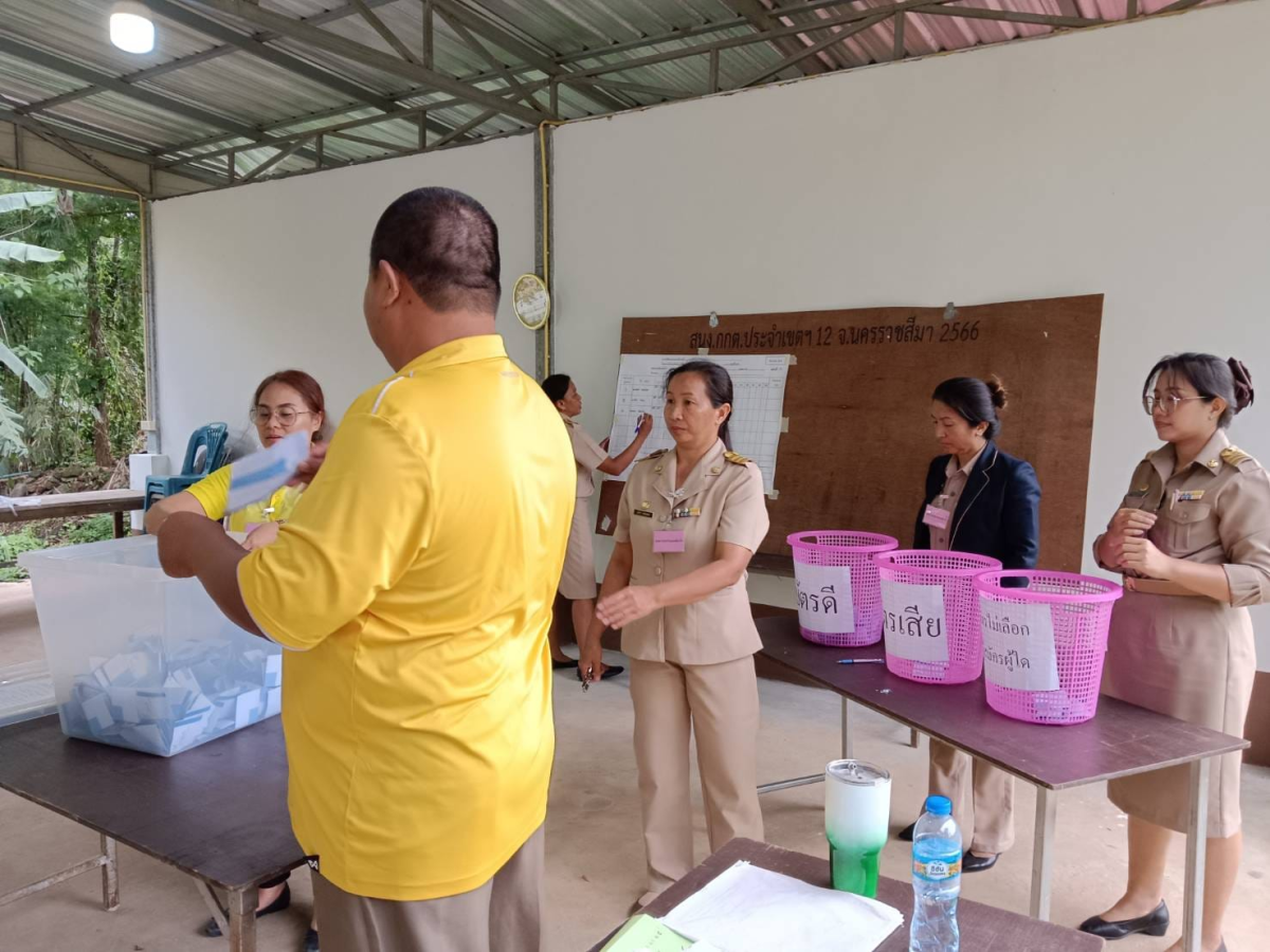 การจัดการเลือกตั้งสมาชิกสภาองค์การบริหารส่วนตำบลอุดมทรัพย์ เขต 11 (แทนตำแหน่งที่ว่าง) หมู่บ้านห้วยน้ำเค็ม