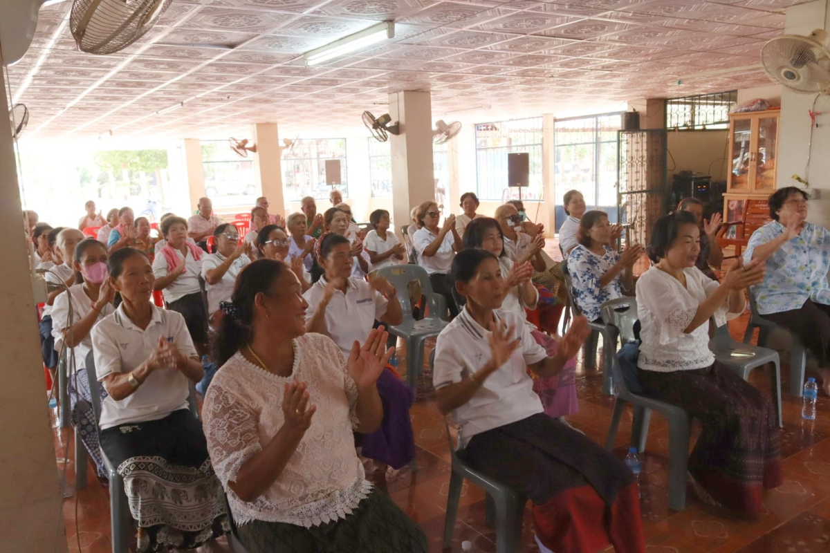 วันที่ 9 พฤษภาคม 2567 กิจกรรมโรงเรียนผู้สูงอายุอุดมทรัพย์บุญวัฒน์ โครงการพัฒนาระบบการดูแลผู้สูงอายุและพัฒนาคุณภาพชีวิต  ประจำปีงบประมาณ พ.ศ.2567