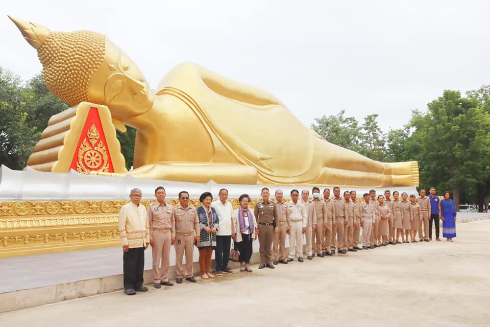 ร่วมลงพื้นที่รับการตรวจเยี่ยม ณ วัดป่าโพธิภาวัน(วัดโนนค่าง) ต.อุดมทรัพย์ อ.วังน้ำเขียว จ.นครราชสีมา