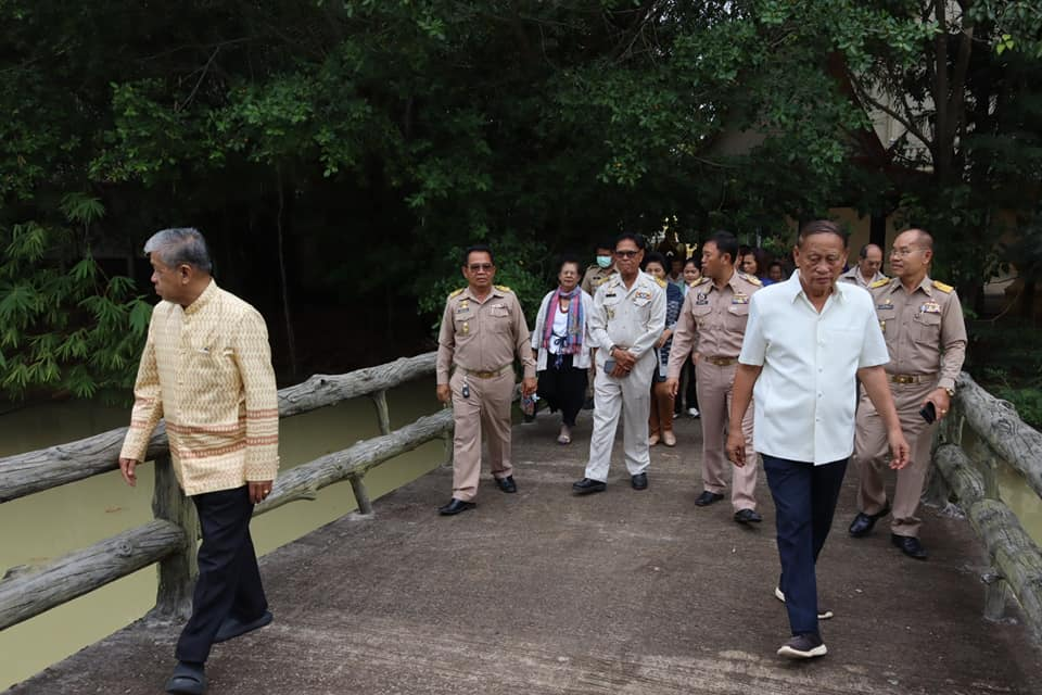 ร่วมลงพื้นที่รับการตรวจเยี่ยม ณ วัดป่าโพธิภาวัน(วัดโนนค่าง) ต.อุดมทรัพย์ อ.วังน้ำเขียว จ.นครราชสีมา