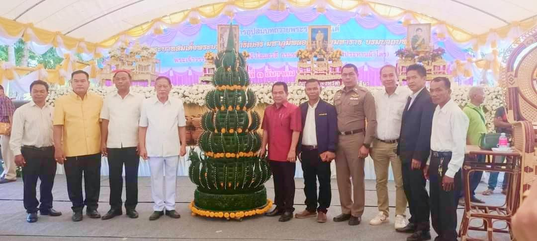 ร่วมพิธีในโครงการอุปสมบทหมู่ถวายพระราชกุศล แด่พระบาทสมเด็จพระบรมชนกาธิเบศร มหาภูมิพลอดุลยเดชมหาราช บรมนาถบพิตร อำเภอวังน้ำเขียว ครั้งที่ 19 