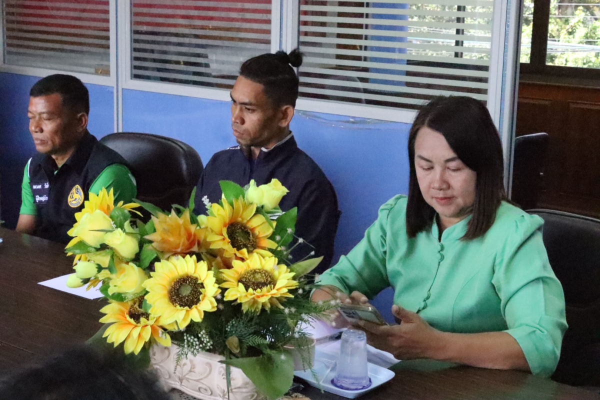 ร่วมการประชุมและลงพื้นที่สำรวจเพื่อเตรียมความพร้อมจัดงานประเพณีลอยกระทง ประจำปี พ.ศ.2566