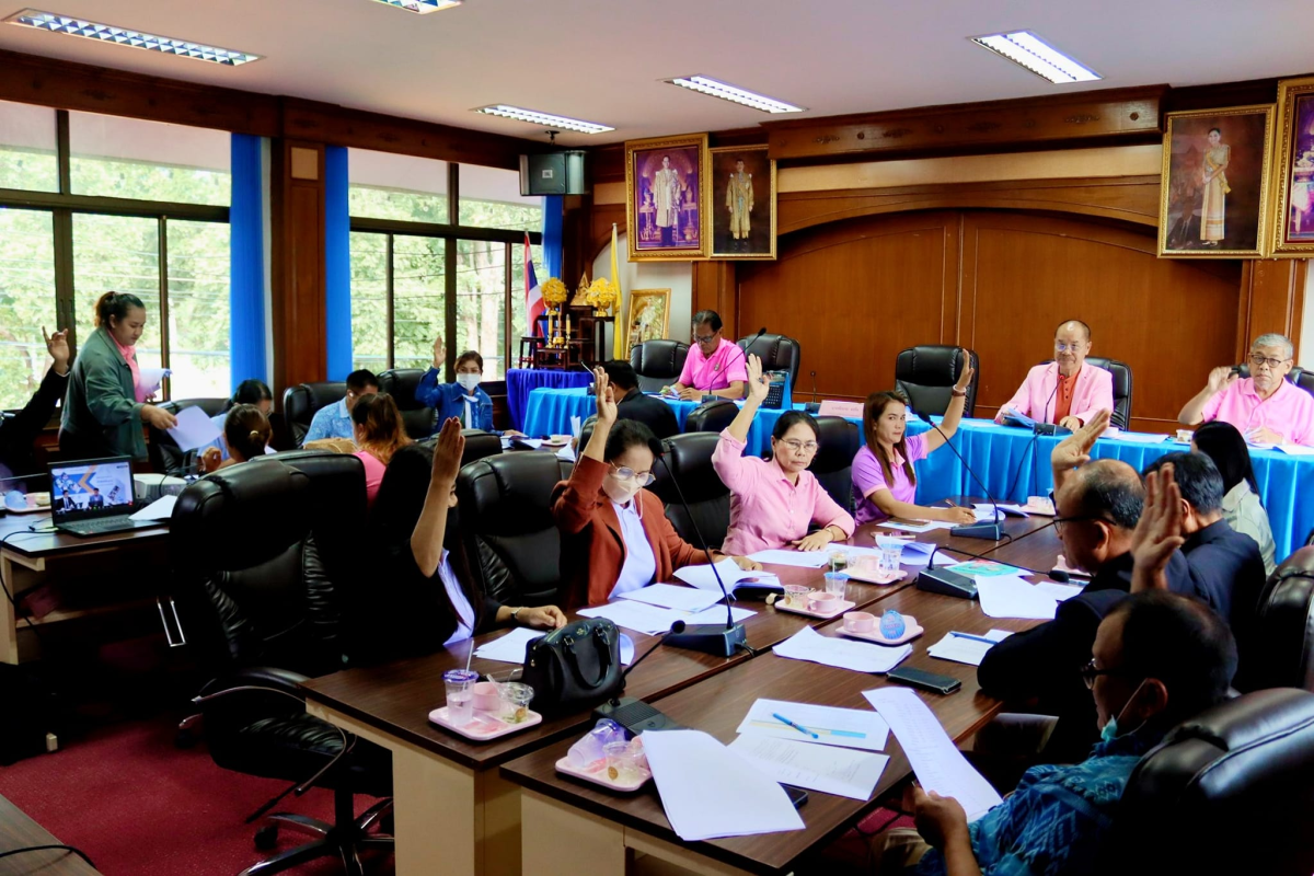 ประชุมกองทุนหลักประกันสุขภาพองค์การบริหารส่วนตำบลอุดมทรัพย์ (กปท.) ประจำปีงบประมาณ 2567