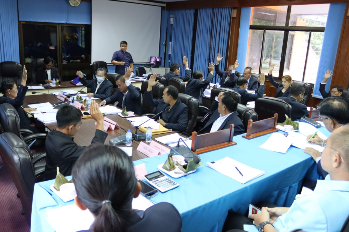 ประชุมสมาชิกสภาองค์การบริหารส่วนตำบลอุดมทรัพย์ สมัยสามัญ สมัยที่ 3 ครั้งที่ 2/2566