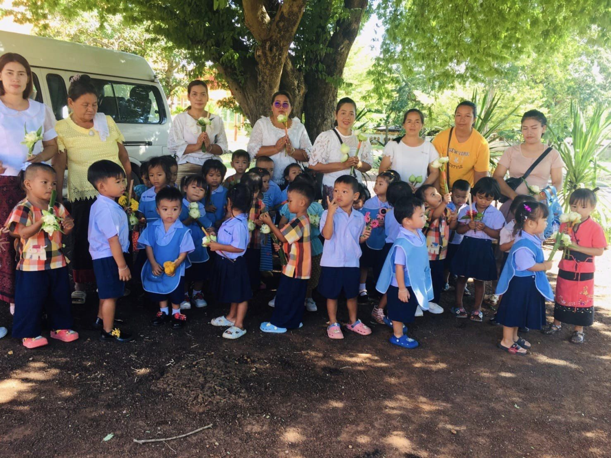 กิจกรรมส่งเสริมคุณธรรมจริยธรรม ในโครงการสืบสานวัฒนธรรม วันสำคัญทางศาสนา วันเข้าพรรษา