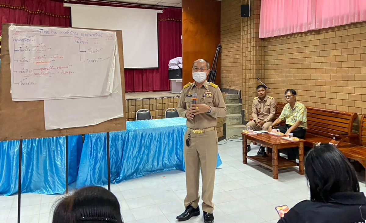 จัดทำแผนพัฒนาการจัดการแหล่งท่องเที่ยวชุมชนเชิงบูรณาการอย่างยั่งยืน โดยการมีส่วนร่วมของชุมชนและองค์กรปกครองส่วนท้องถิ่น ในเขตพื้นที่ตำบลอุดมทรัพย์