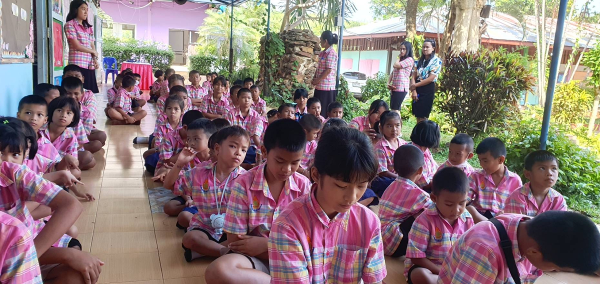 ประธานเปิดโครงการส่งเสริมสุขภาพและอนามัยนักเรียน ณ โรงเรียนบ้านซับเต่า