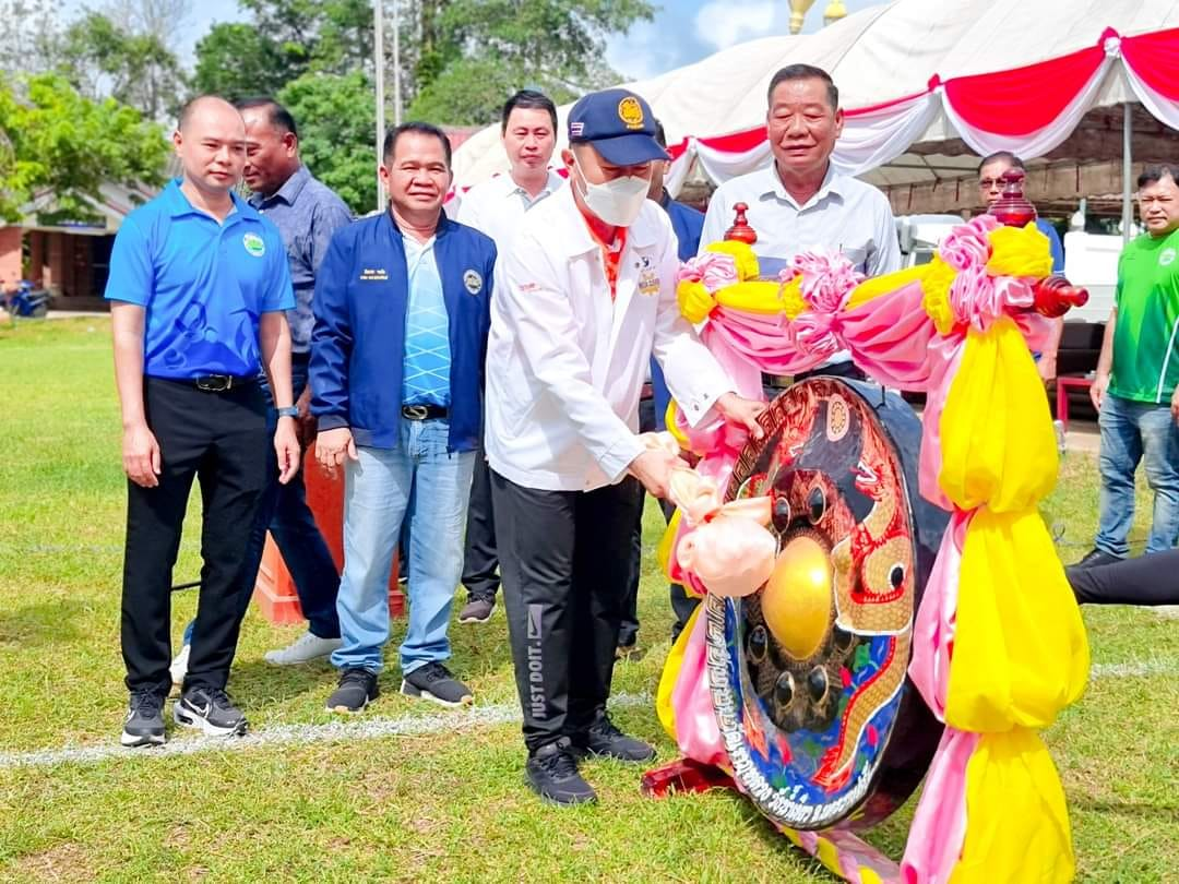  ร่วมพิธีเปิดโครงการแข่งขันกีฬาเยาวชน และประชาชนทั่วไป ตำบลวังน้ำเขียว วังน้ำเขียวเกมส์ ครั้งที่ 26 ประจำปี 2566