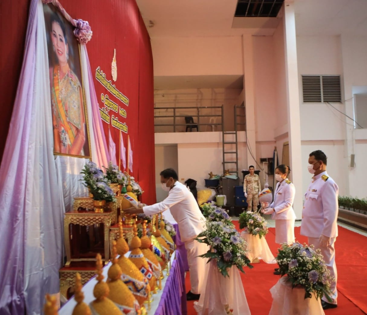 ร่วมพิธีเฉลิมพระเกียรติสมเด็จพระนางเจ้าสุทิดา พัชรสุธาพิมลลักษณ พระบรมราชินี เนื่องในโอกาสวันเฉลิมพระชนมพรรษา 3 มิถุนายน 2566