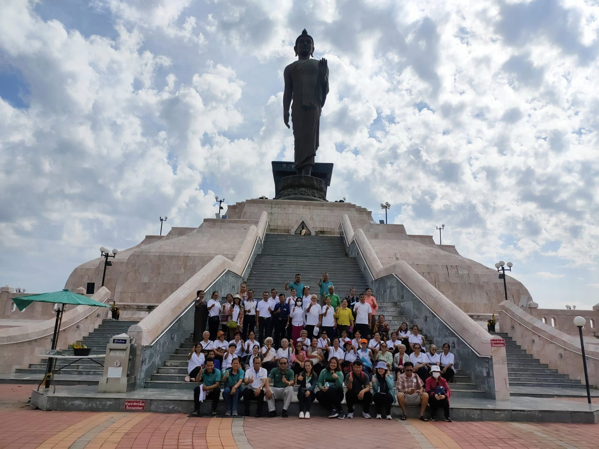 โรงเรียนผู้สูงอายุอุดมทรัพย์บุญวัฒน์ ศึกษาเรียนรู้นอกสถานที่และปัจฉิมนิเทศพร้อมรับใบประกาศนียบัตร